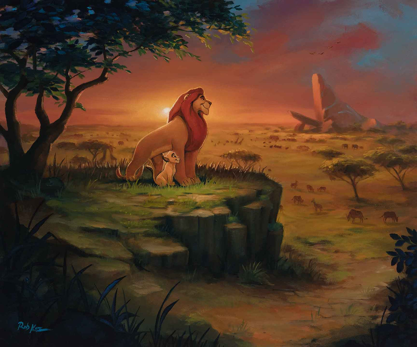 All The Light Touches - Original Oil Painting - 20x24