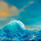 Choppy Seas - Original Oil Painting - 15x30