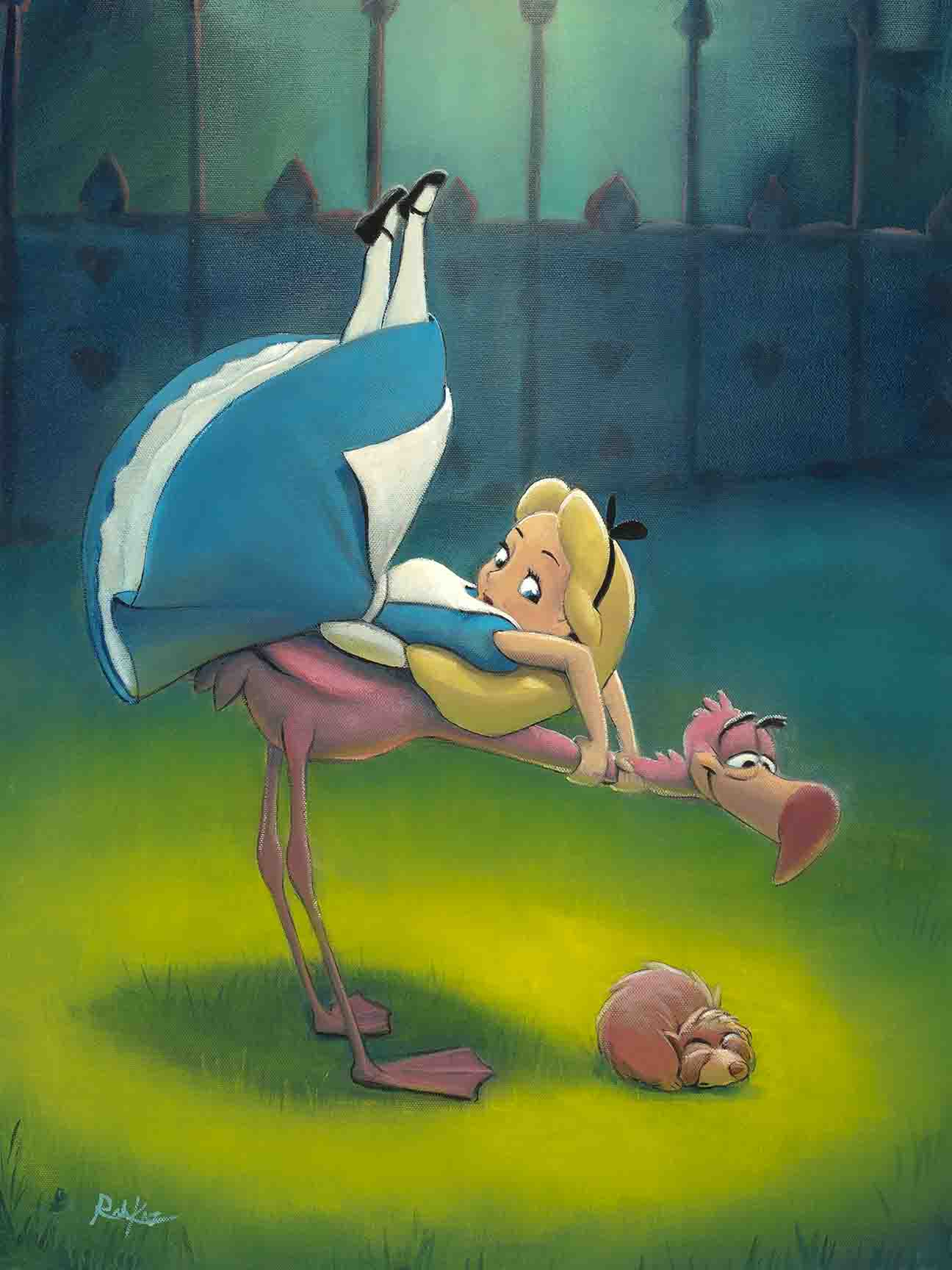 Crooked Croquet - Original Oil Painting - 24x18