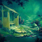 Peaceful Garden - Original Oil Painting - 30x40