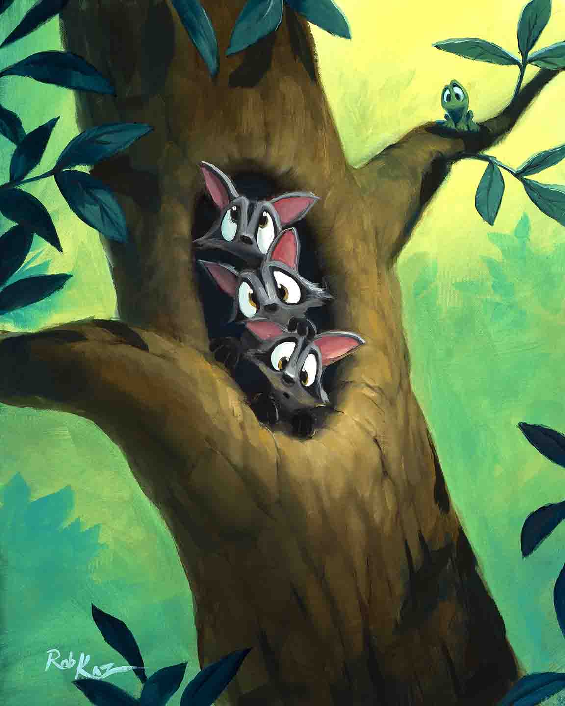 Tree of Three - Original Oil Painting - 16x20