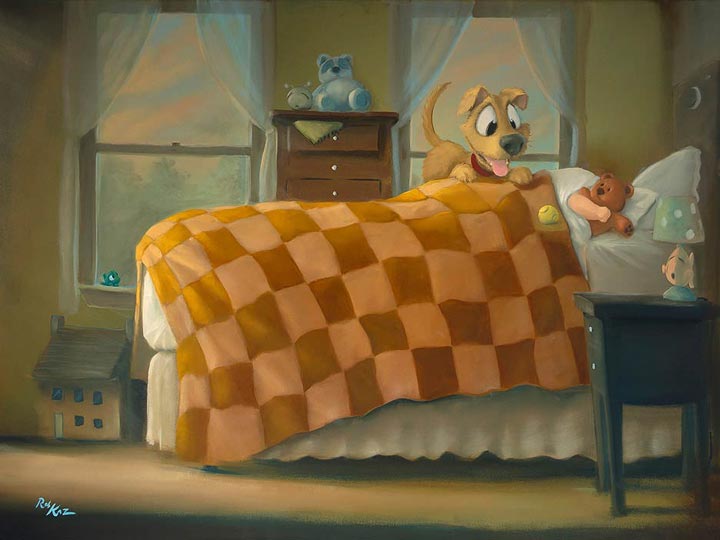 Wake Up - Original Oil Painting - 30x40