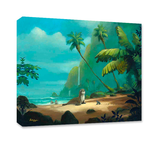 Sealing a Friendship - Gallery Wrapped Canvas