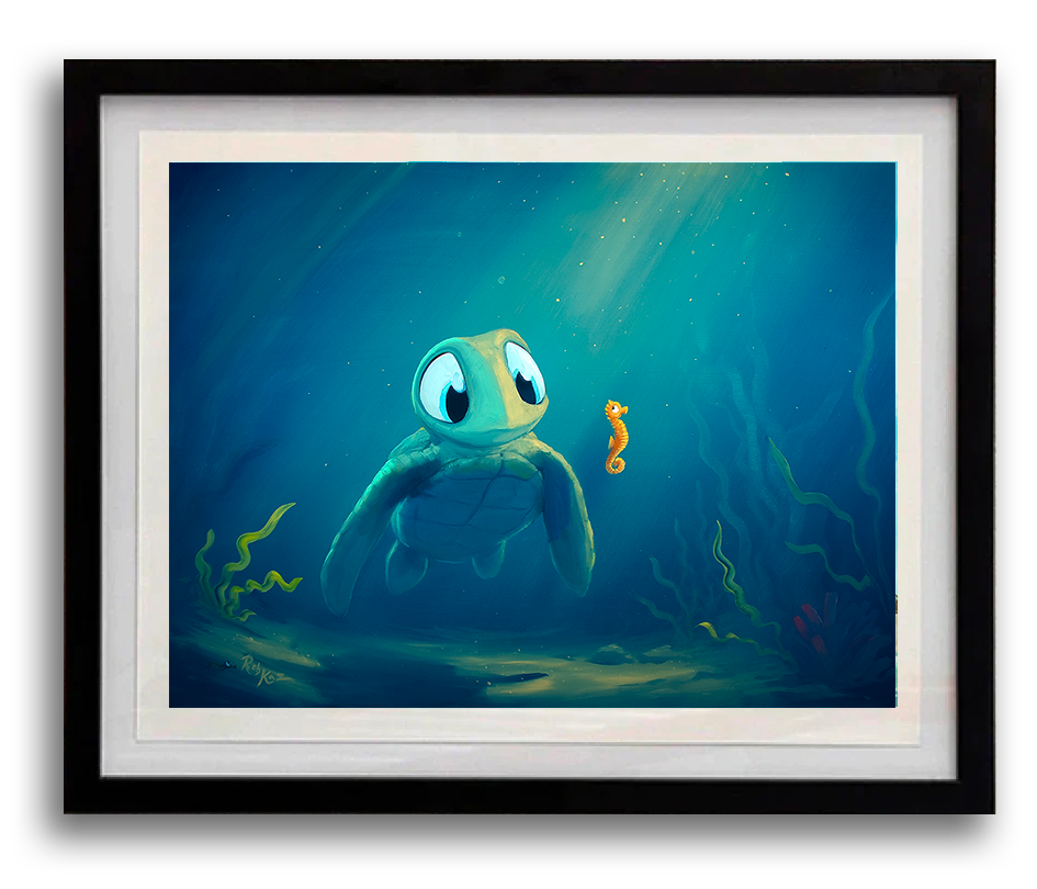 See Horse - Framed Open Edition Print