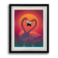Shape of Love - Framed Open Edition Print