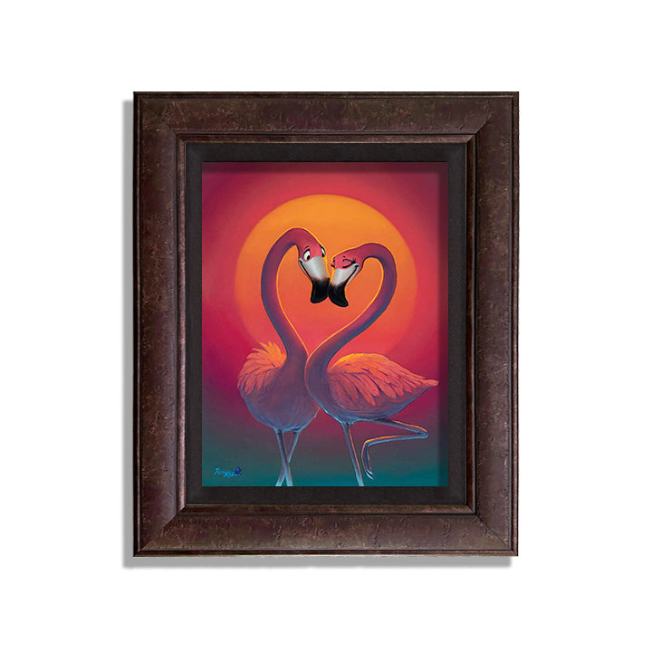 Shape of Love - Framed, Limited Edition Giclee