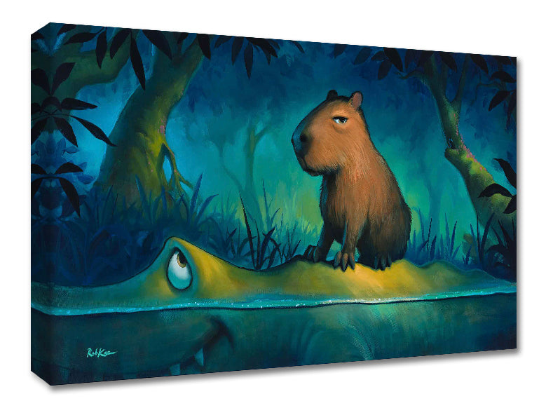 Side Eye - Gallery Wrapped Canvas