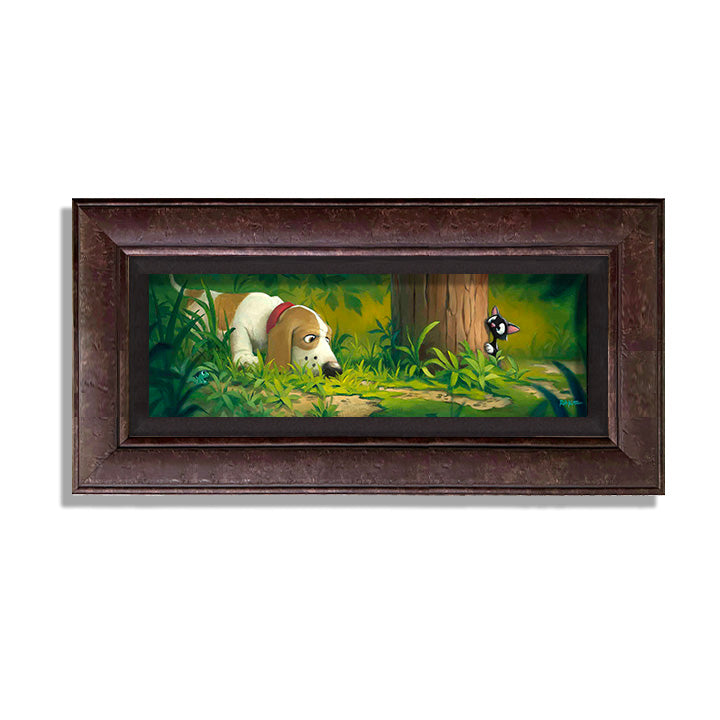 Tracking the Trail- Framed, Limited Edition Giclee