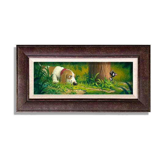 Tracking the Trail- Framed, Limited Edition Giclee