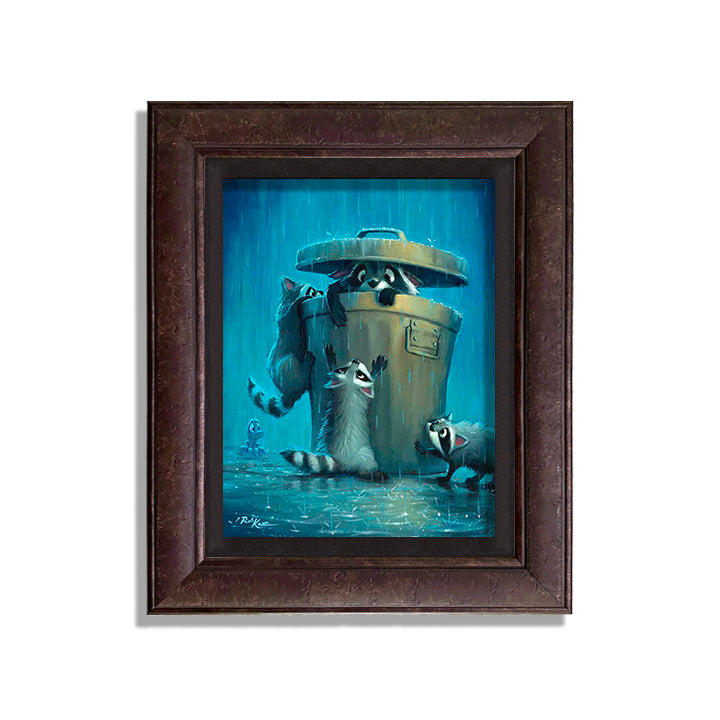 Trash Pandas - Framed, Limited Edition Giclee