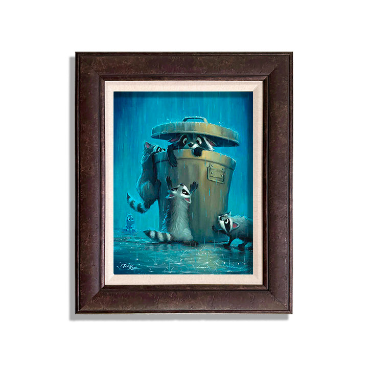 Trash Pandas - Framed, Limited Edition Giclee