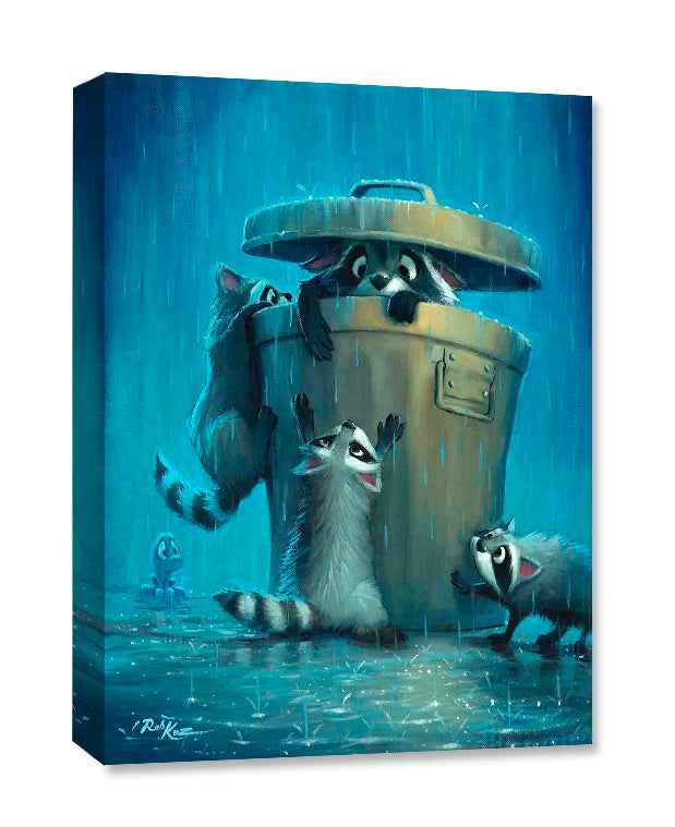 Trash Pandas- Gallery Wrapped Canvas