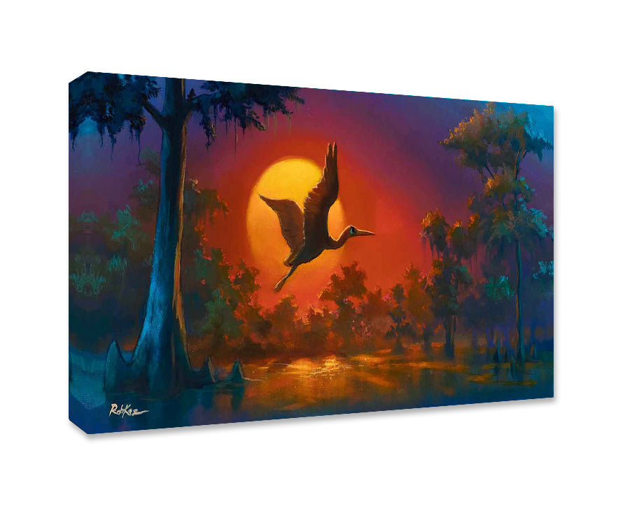 Twilight Flight - Gallery Wrapped Canvas