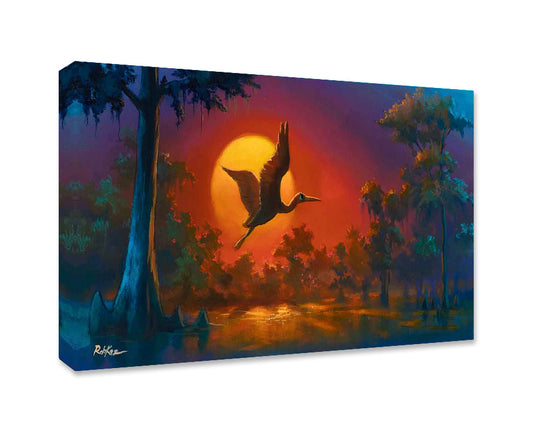 Twilight Flight - Gallery Wrapped Canvas