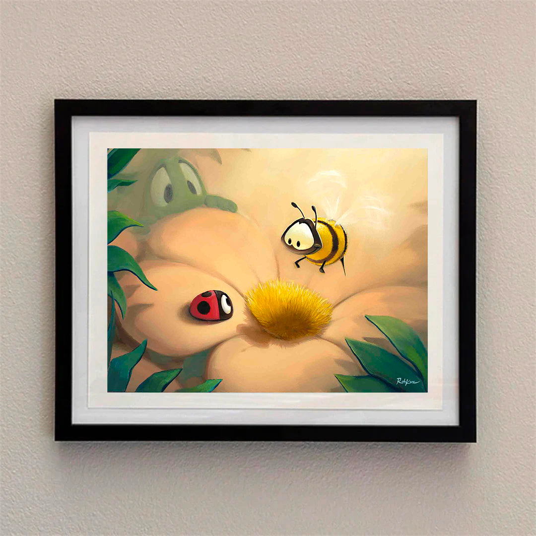 What's Buzzin'? - Framed Open Edition Print