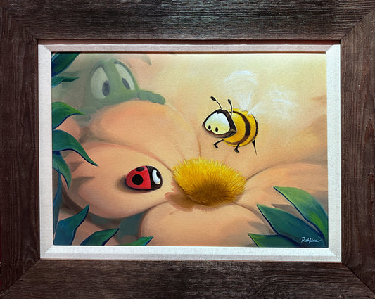 What's Buzzin'? - Original Oil Painting - 18x24