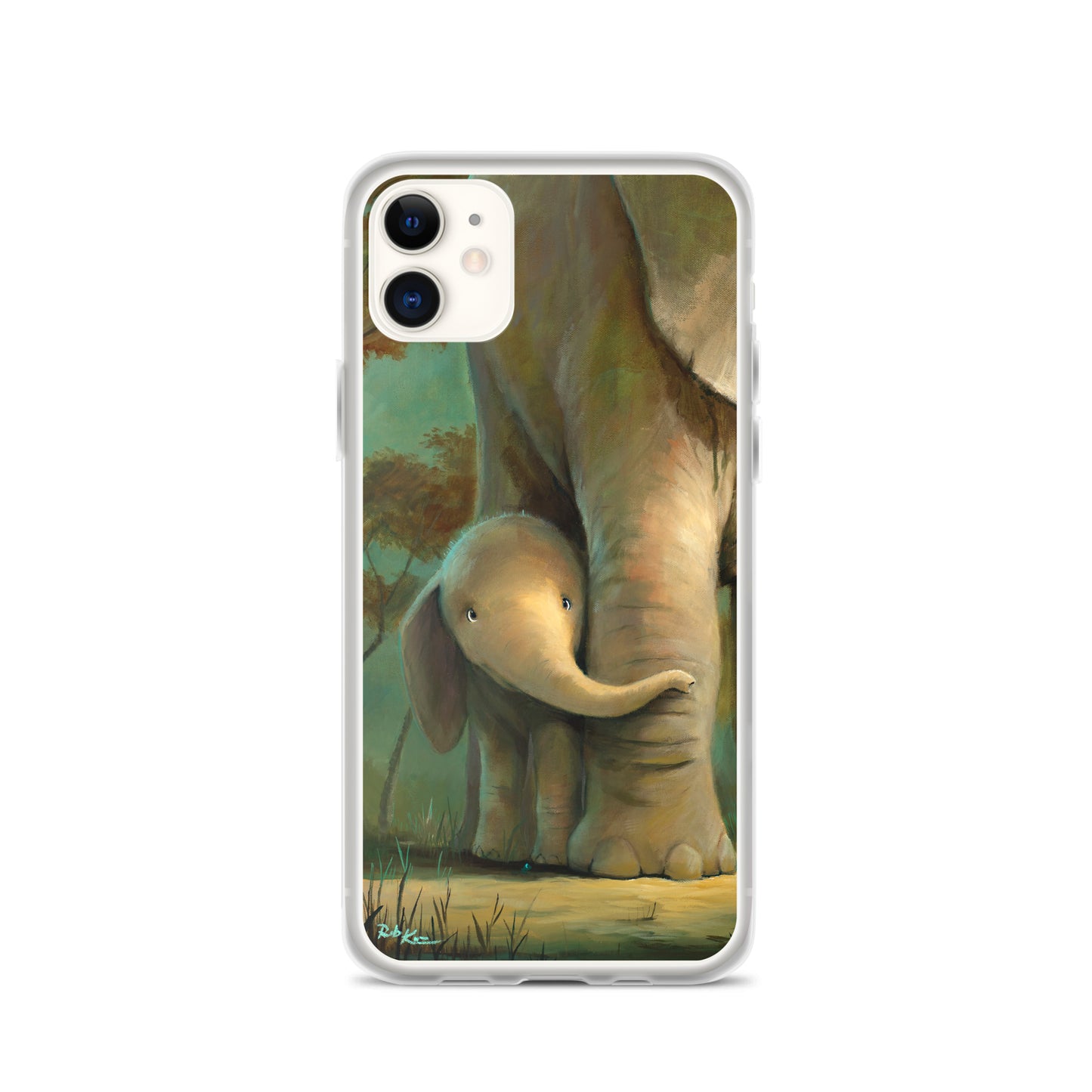 iPhone case featuring Keeping An Eye Out by Rob Kaz