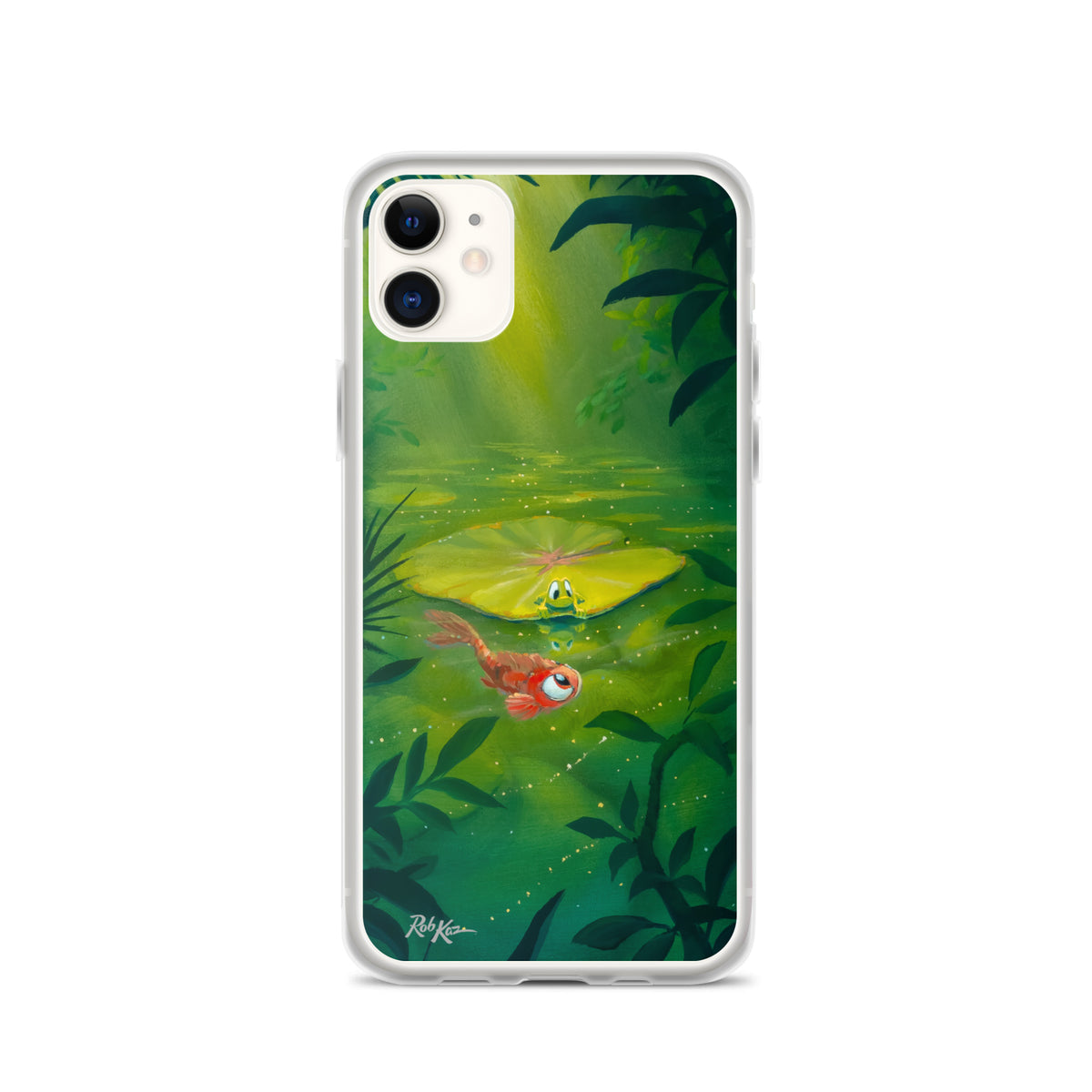 iPhone case featuring Red Koi by Rob Kaz