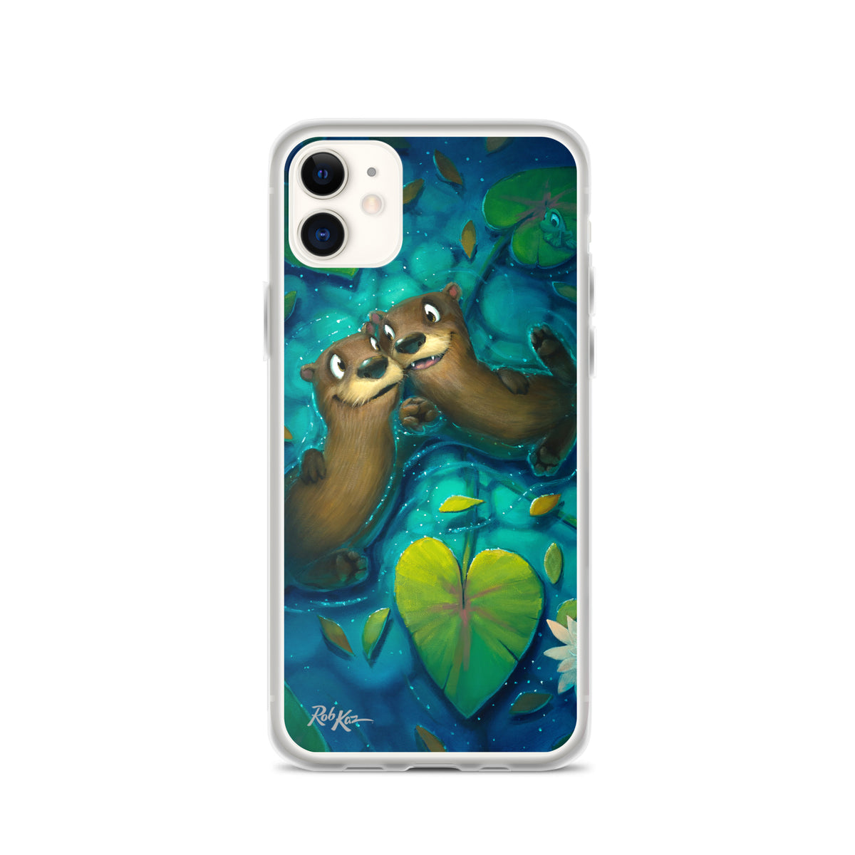 iPhone case featuring Significant Otter by Rob Kaz