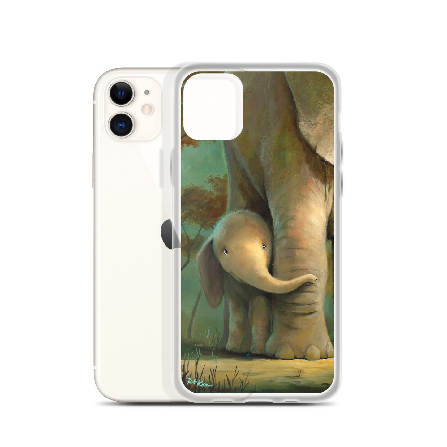 iPhone case featuring Keeping An Eye Out by Rob Kaz