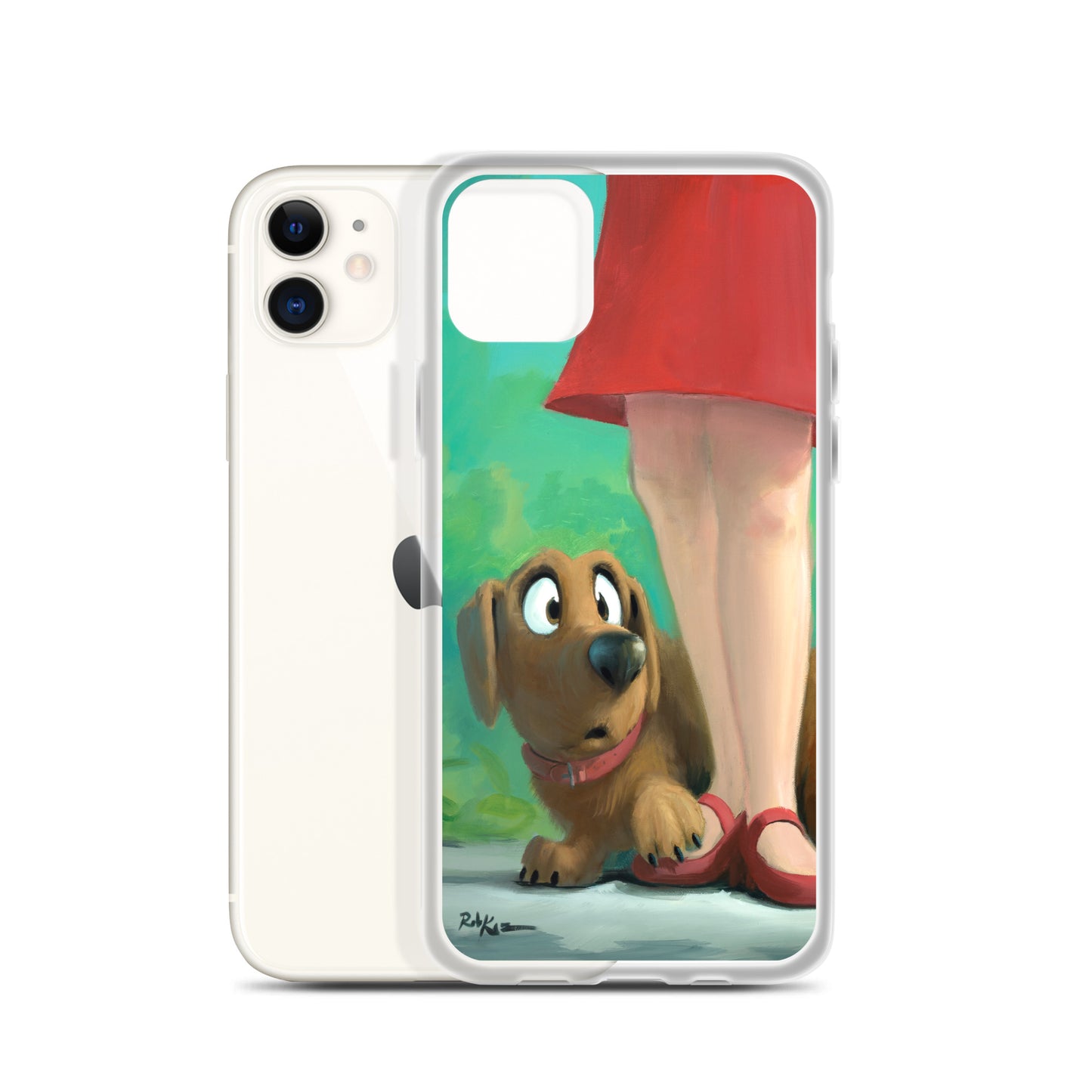 iPhone case featuring Brave Little Boy by Rob Kaz