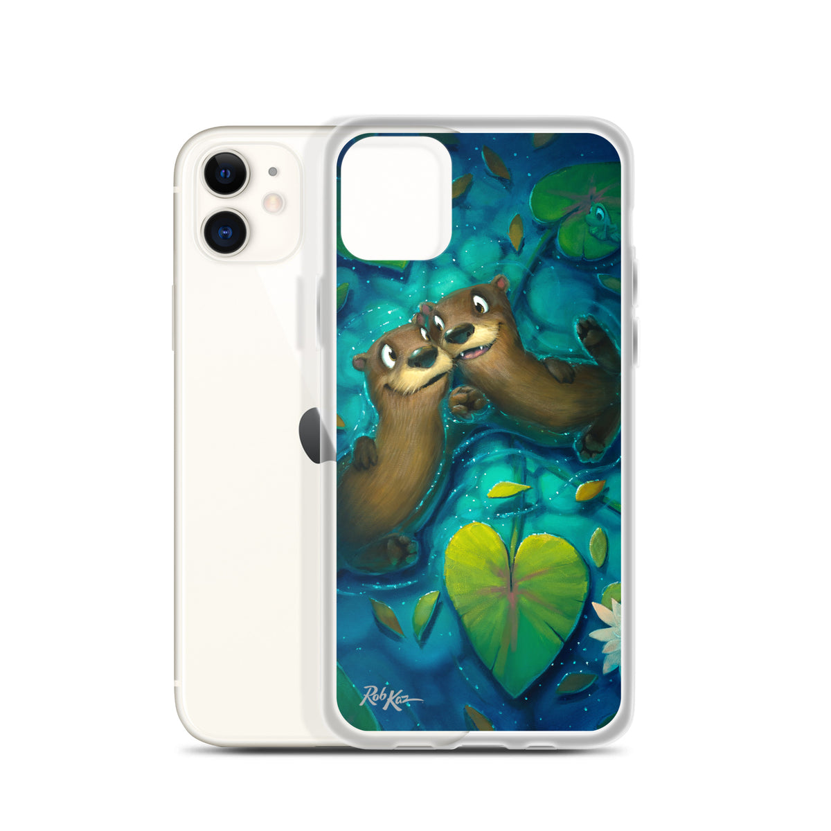 iPhone case featuring Significant Otter by Rob Kaz