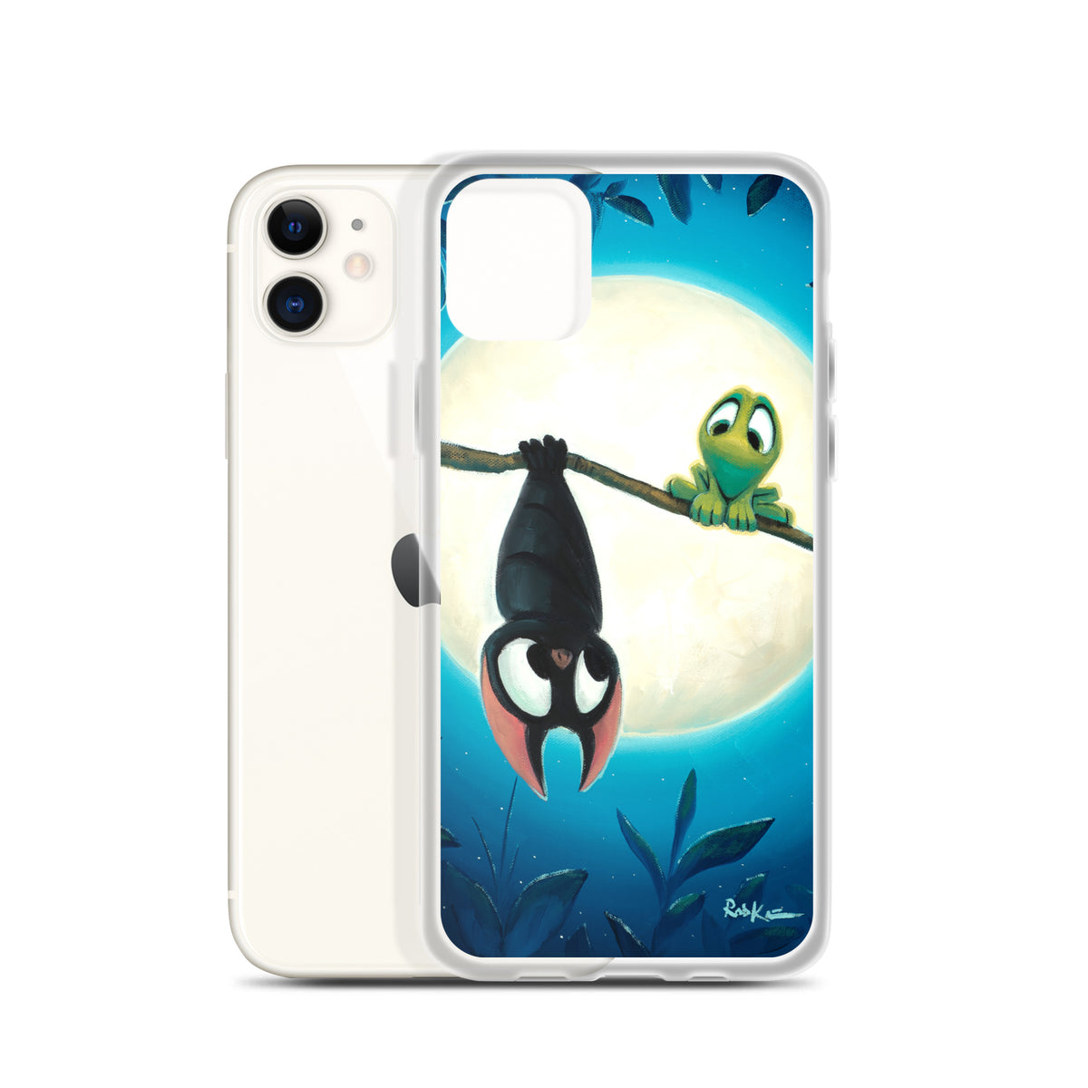 iPhone case featuring Hanging Out by Rob Kaz
