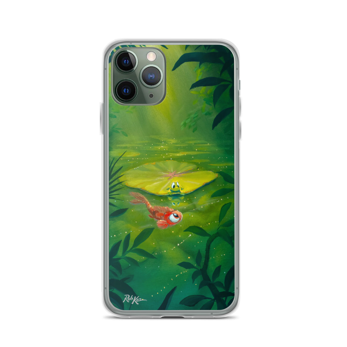 iPhone case featuring Red Koi by Rob Kaz