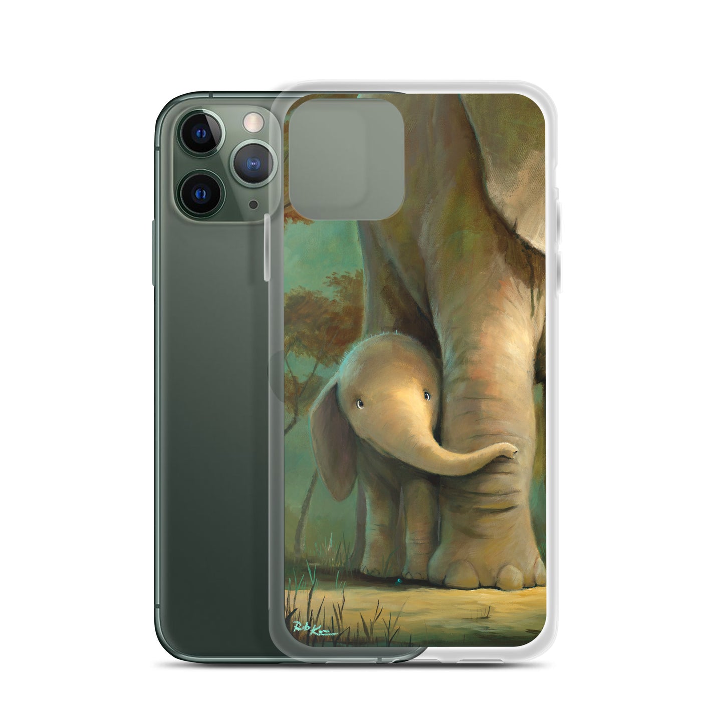 iPhone case featuring Keeping An Eye Out by Rob Kaz