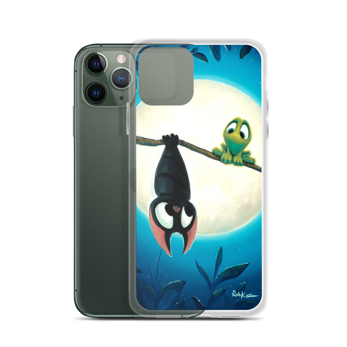 iPhone case featuring Hanging Out by Rob Kaz