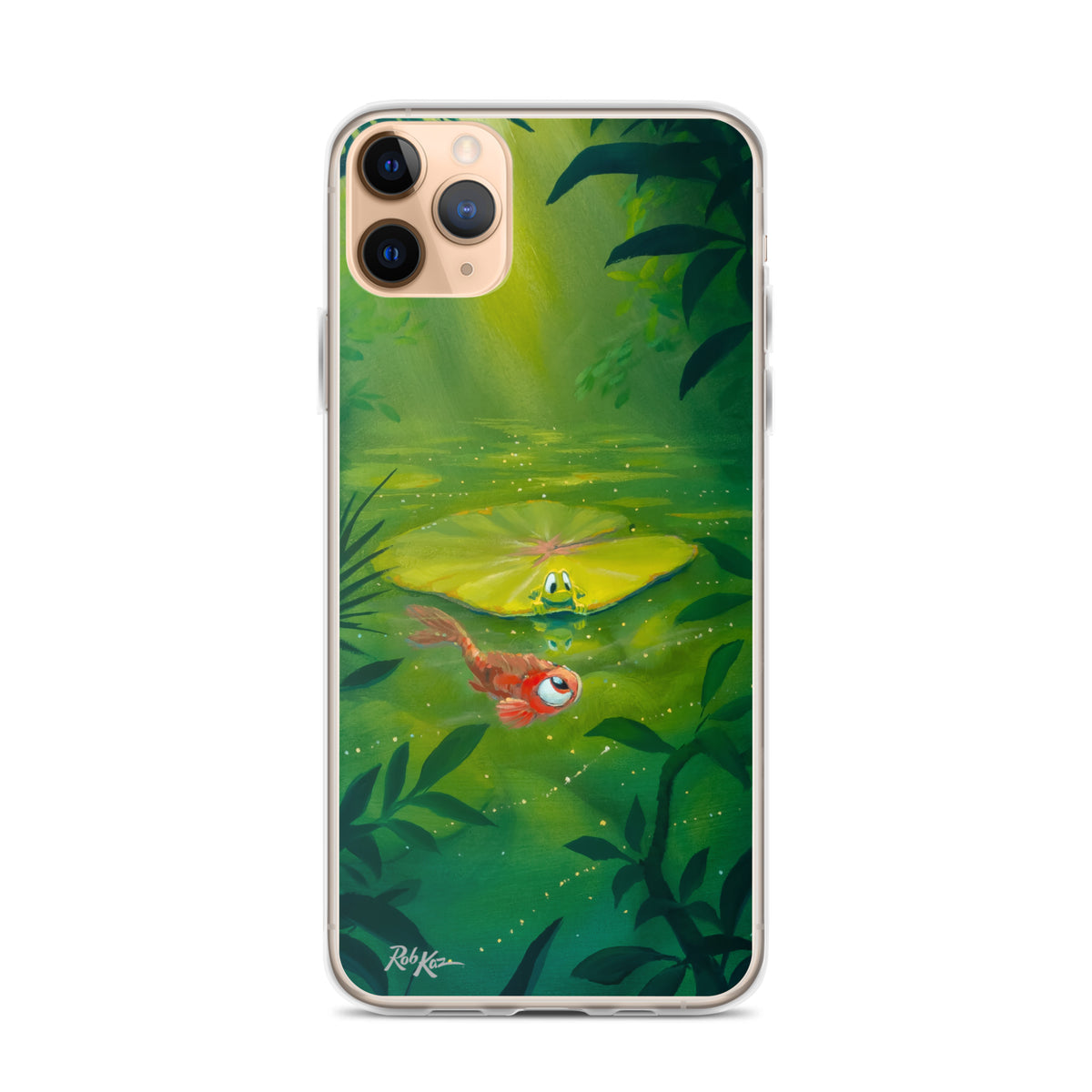 iPhone case featuring Red Koi by Rob Kaz