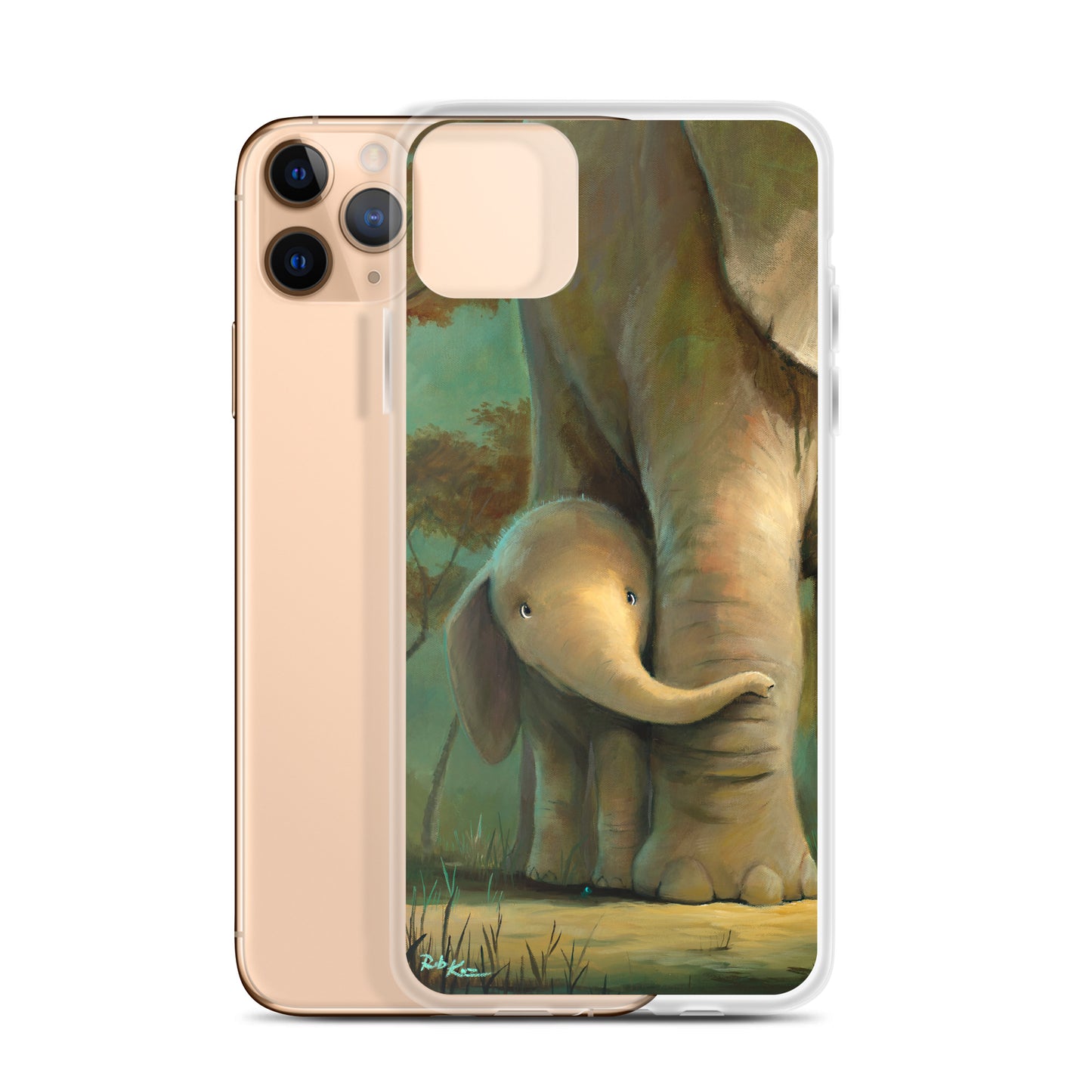 iPhone case featuring Keeping An Eye Out by Rob Kaz
