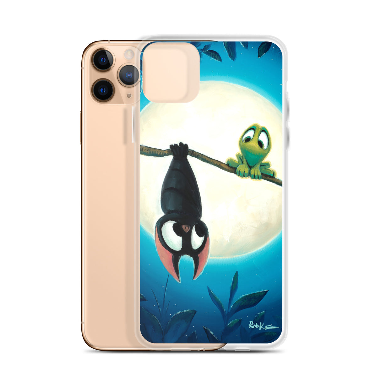 iPhone case featuring Hanging Out by Rob Kaz