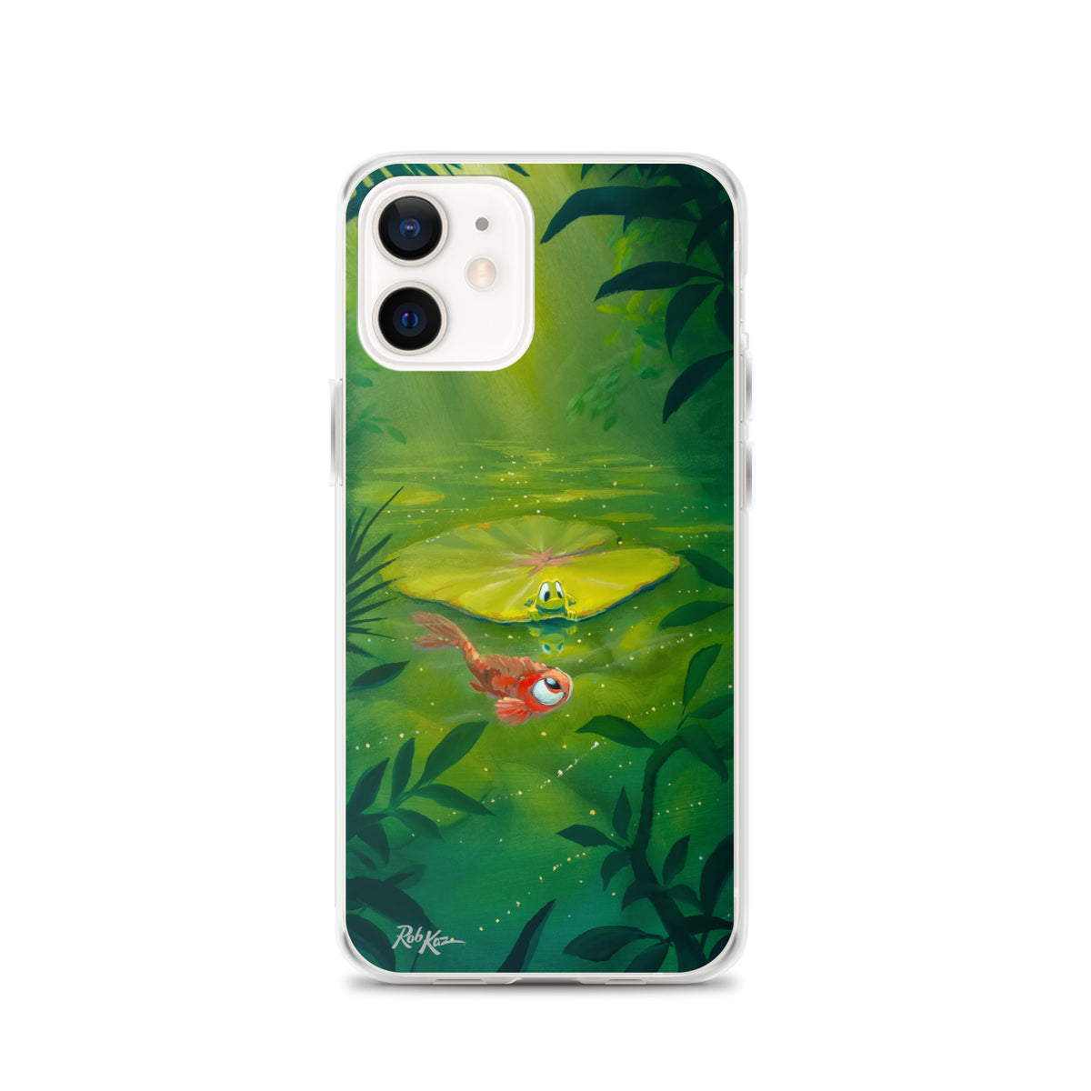 iPhone case featuring Red Koi by Rob Kaz