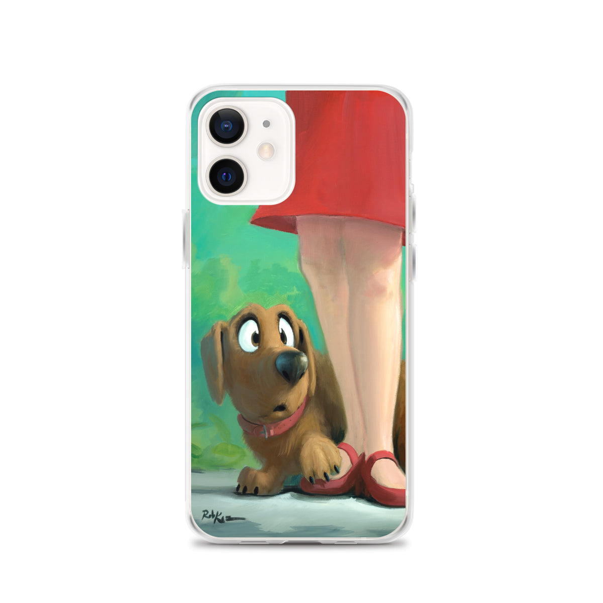 iPhone case featuring Brave Little Boy by Rob Kaz