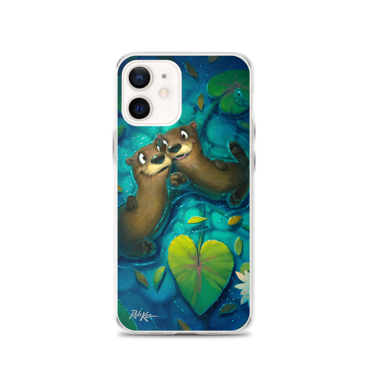 iPhone case featuring Significant Otter by Rob Kaz