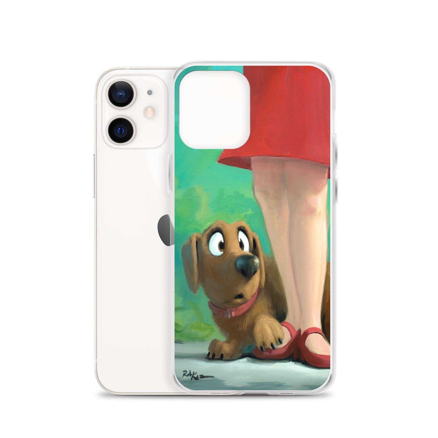 iPhone case featuring Brave Little Boy by Rob Kaz