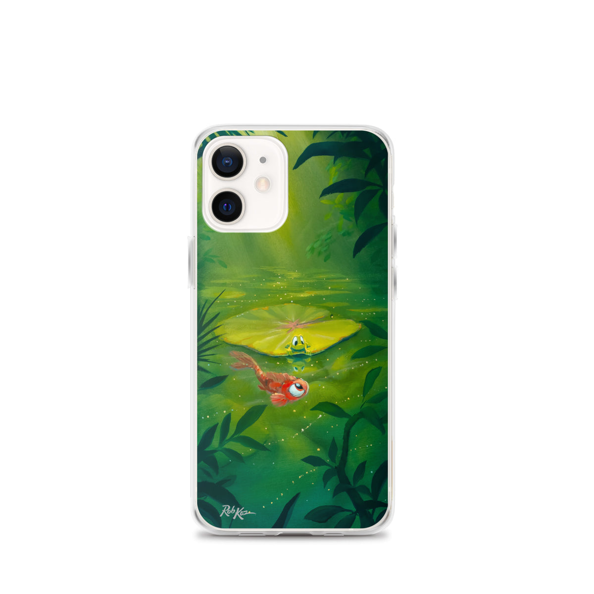 iPhone case featuring Red Koi by Rob Kaz