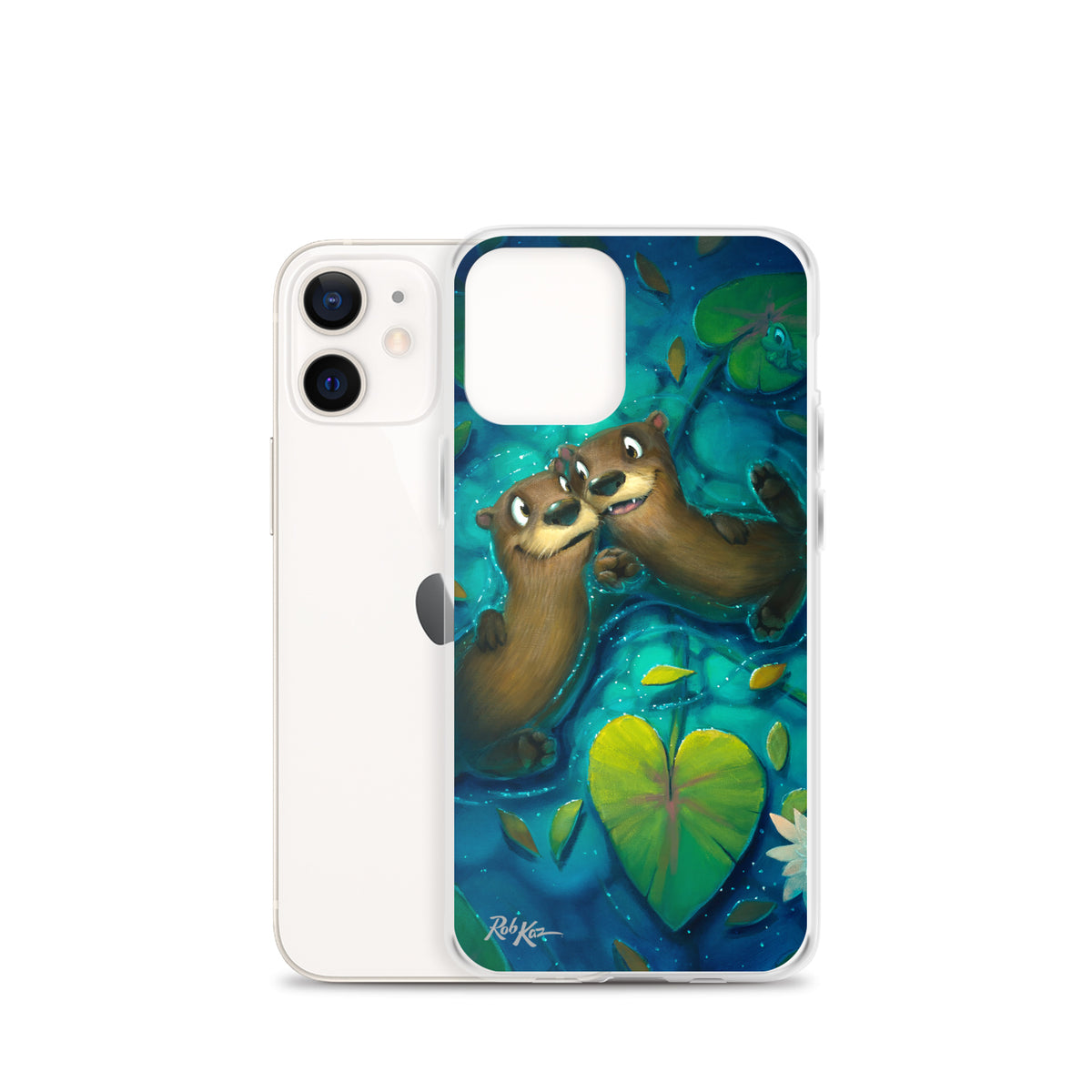 iPhone case featuring Significant Otter by Rob Kaz