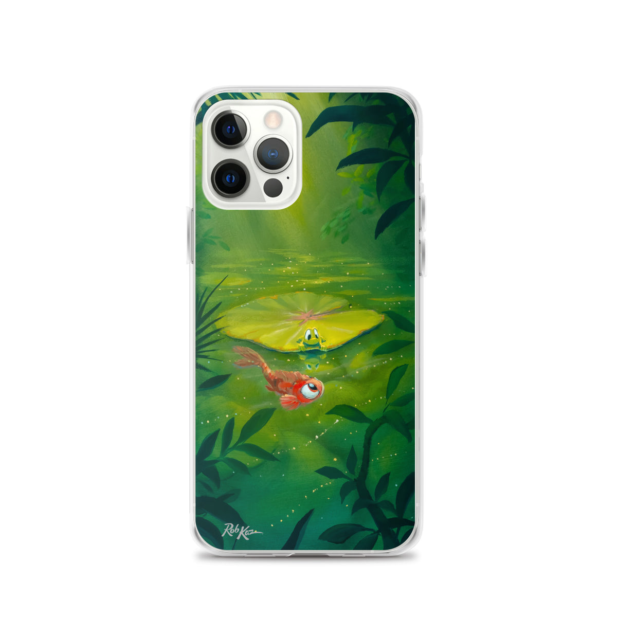 iPhone case featuring Red Koi by Rob Kaz