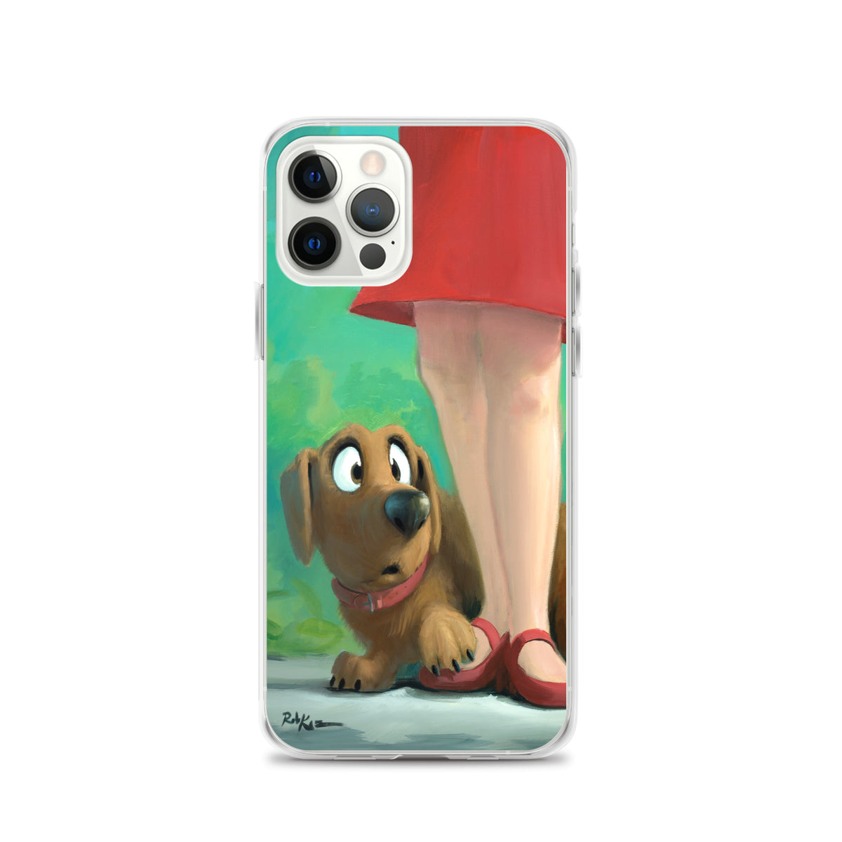 iPhone case featuring Brave Little Boy by Rob Kaz