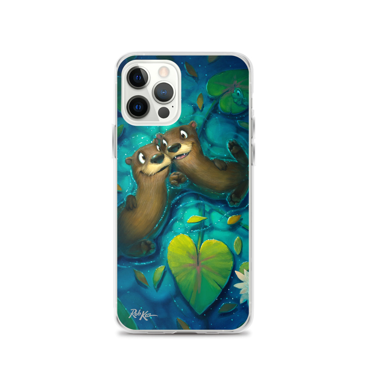 iPhone case featuring Significant Otter by Rob Kaz
