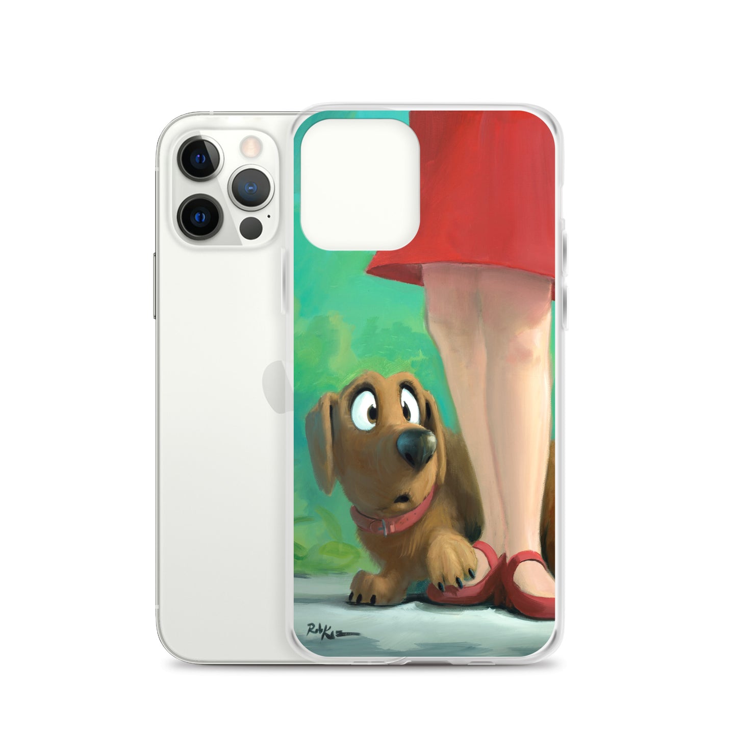 iPhone case featuring Brave Little Boy by Rob Kaz