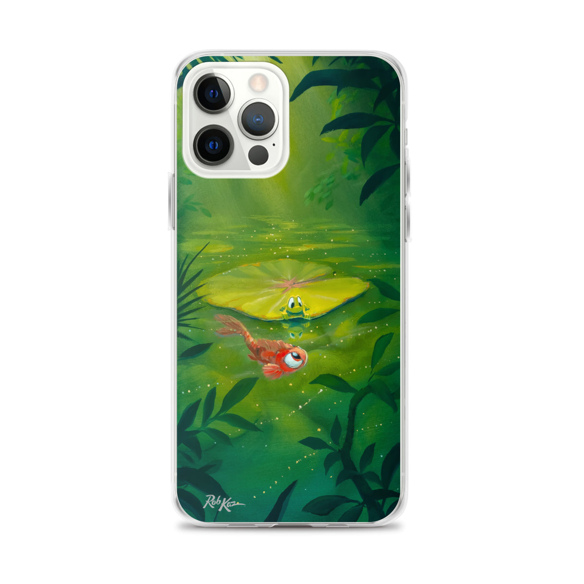 iPhone case featuring Red Koi by Rob Kaz