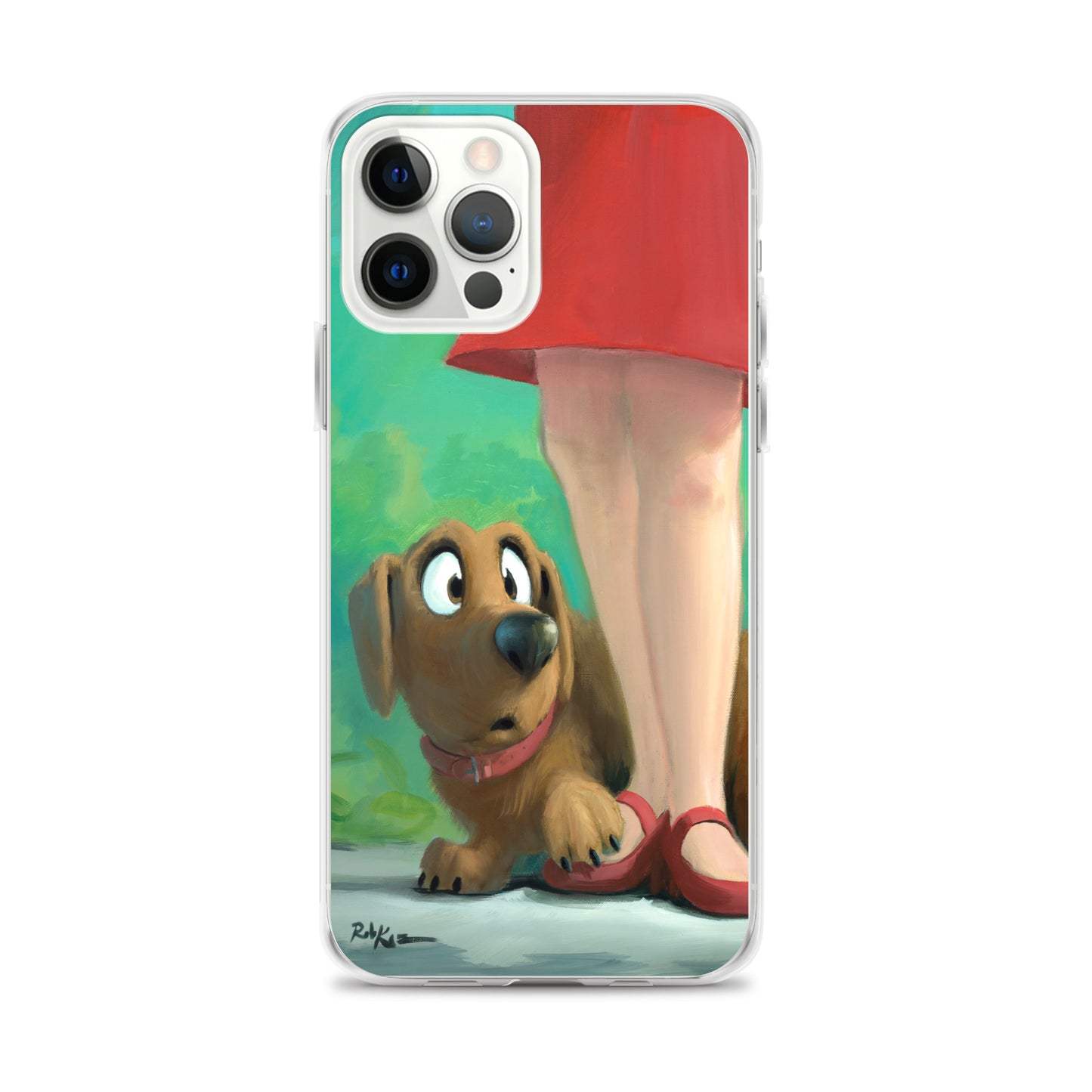 iPhone case featuring Brave Little Boy by Rob Kaz