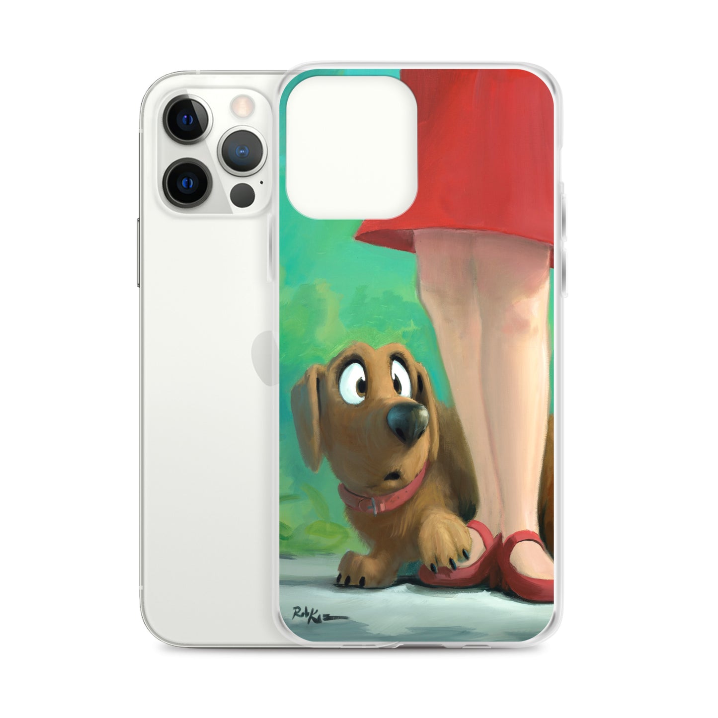 iPhone case featuring Brave Little Boy by Rob Kaz