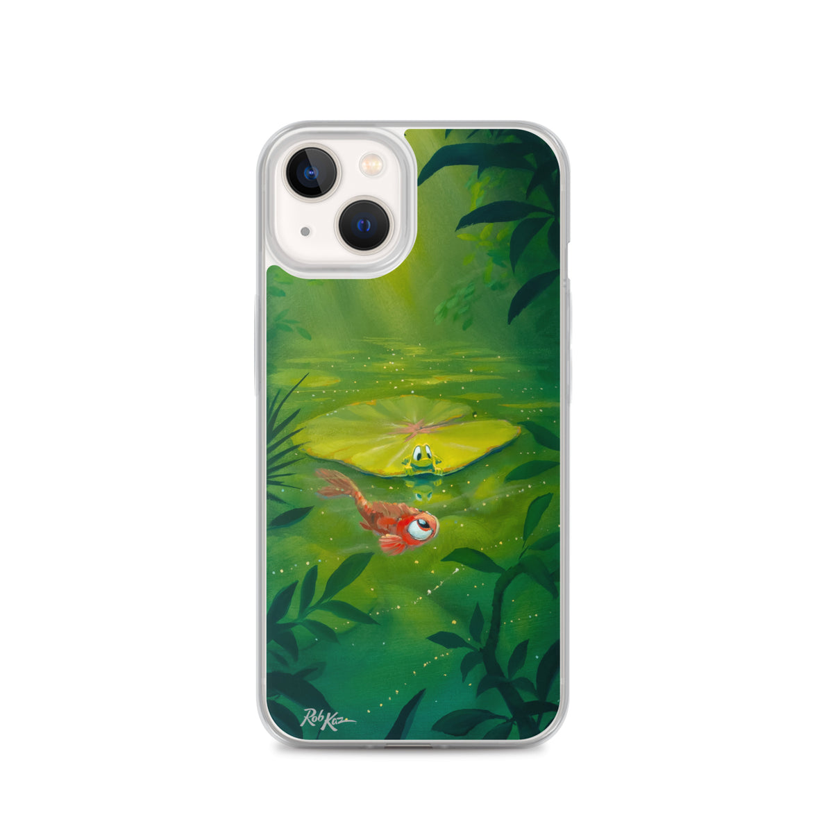 iPhone case featuring Red Koi by Rob Kaz