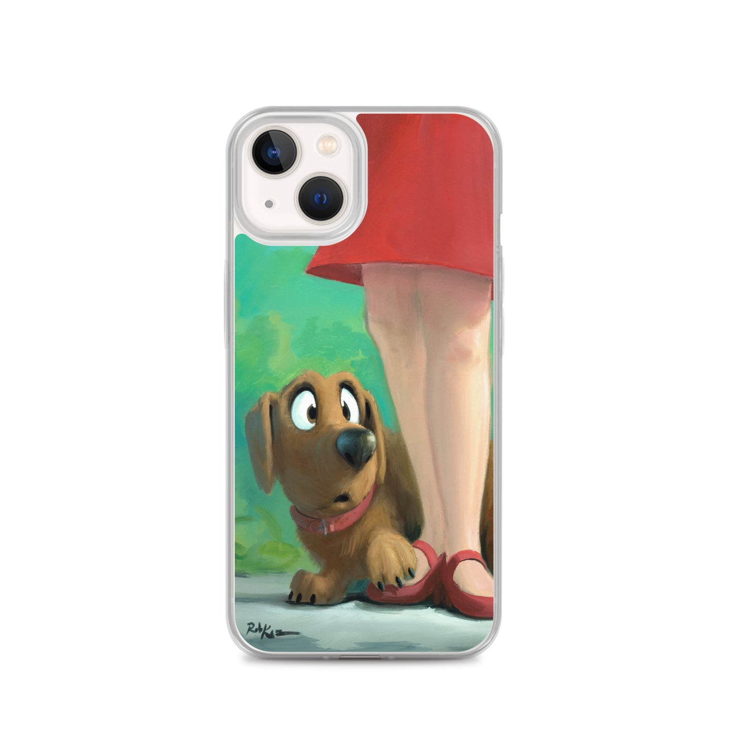 iPhone case featuring Brave Little Boy by Rob Kaz