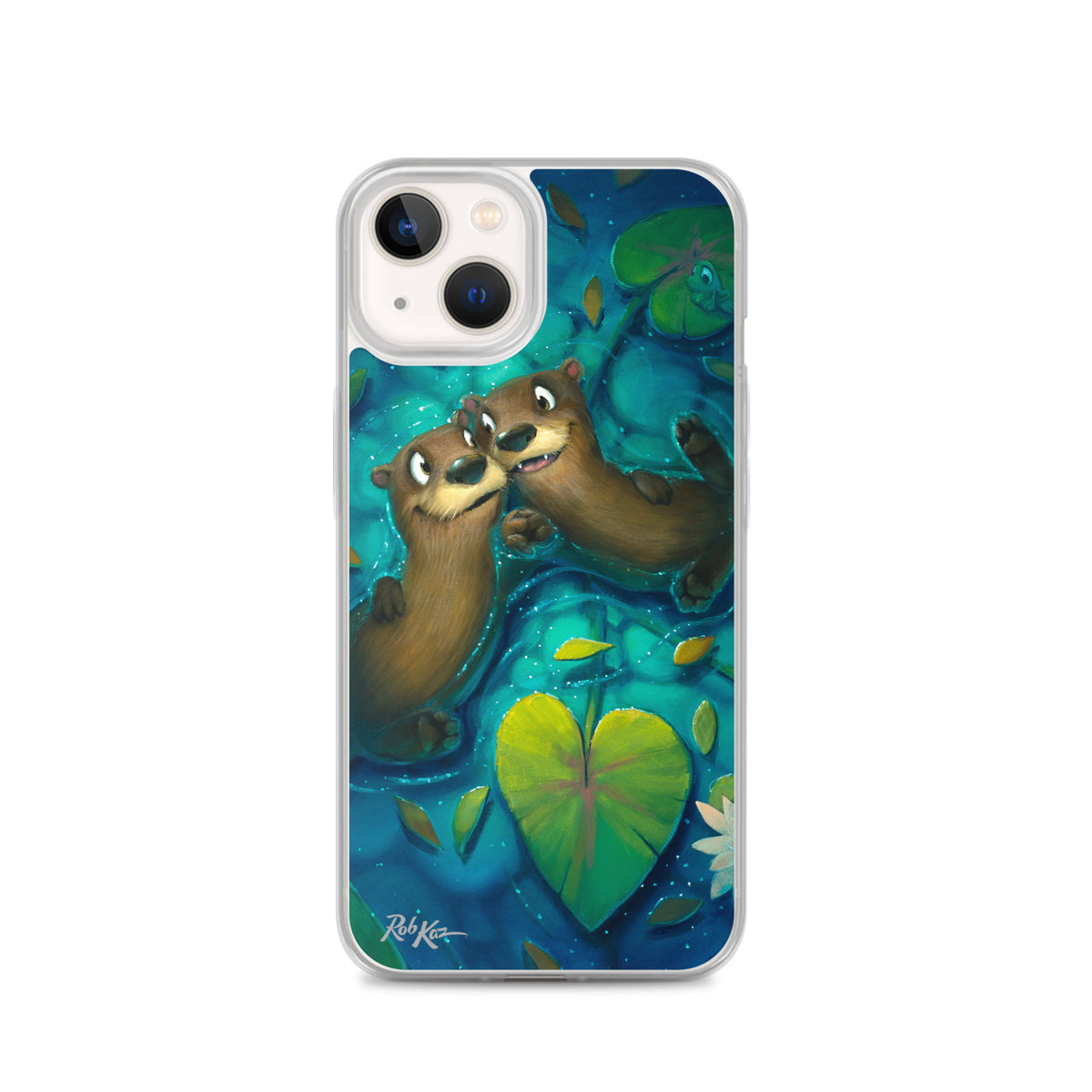 iPhone case featuring Significant Otter by Rob Kaz