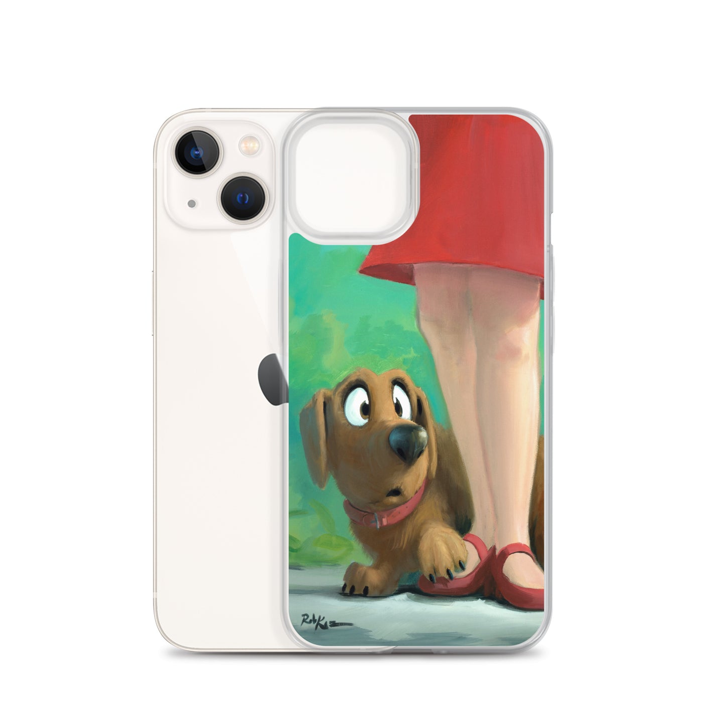 iPhone case featuring Brave Little Boy by Rob Kaz